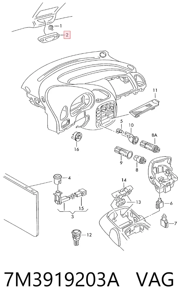  7M3919203A VAG