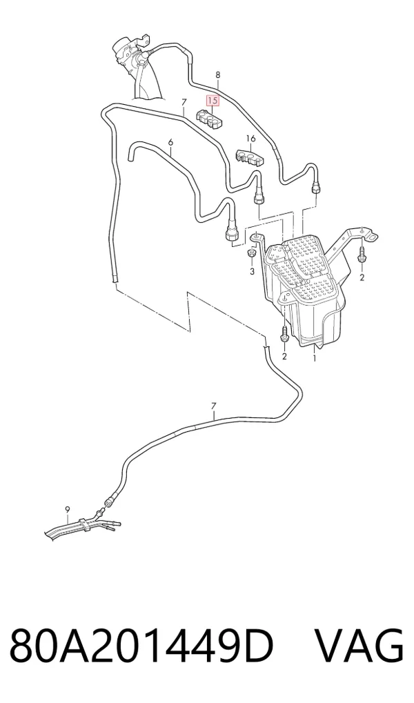  80A201449D VAG