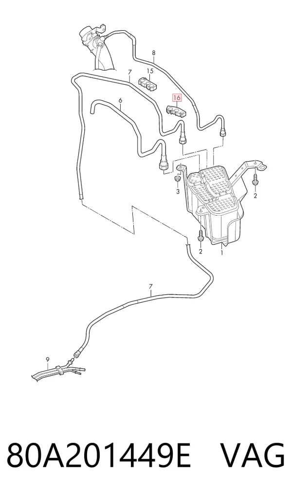  80A201449E VAG