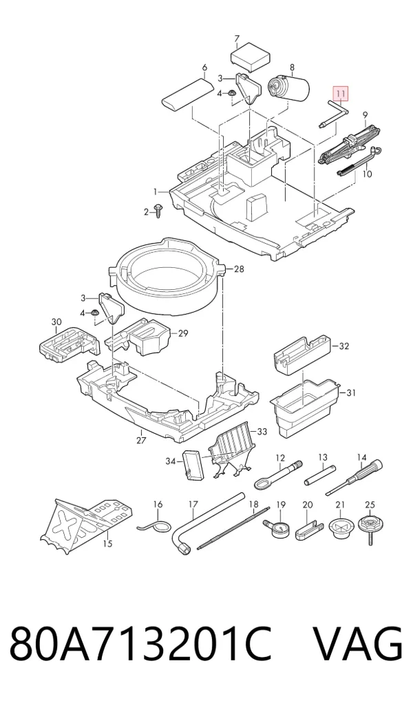  80A713201C VAG