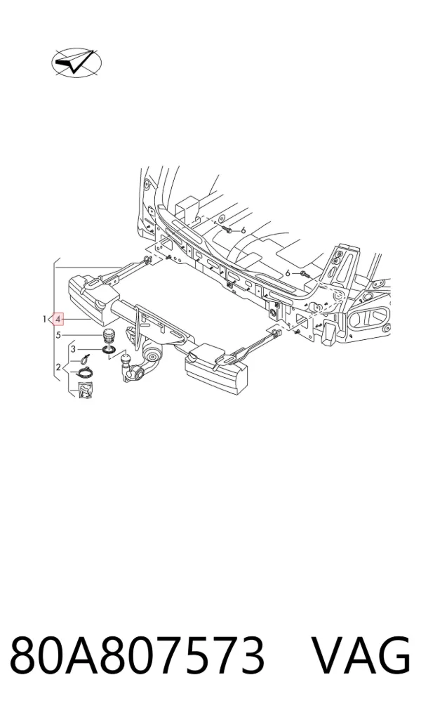  80A807573 VAG