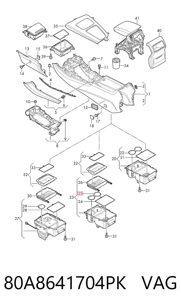  80A8641704PK VAG