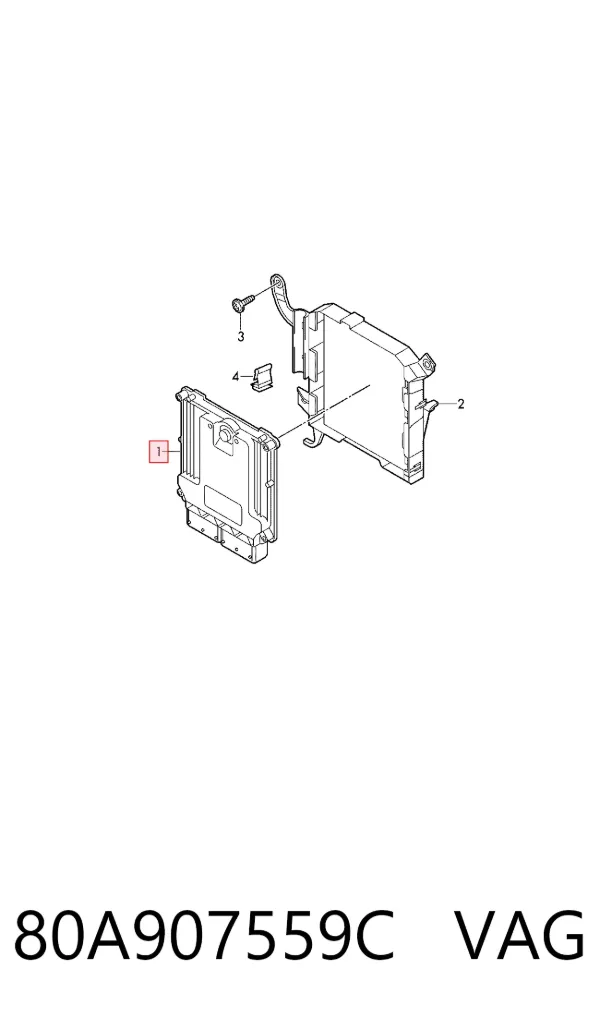 ECU 80A907559C VAG