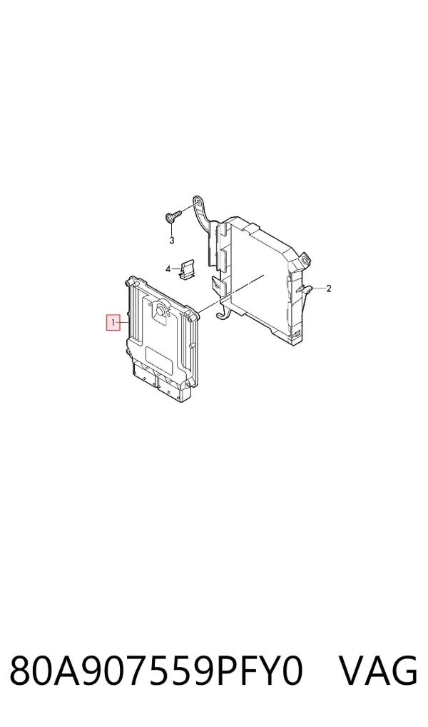 ECU 80A907559PFY0 VAG