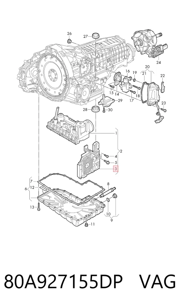  80A927155DP VAG