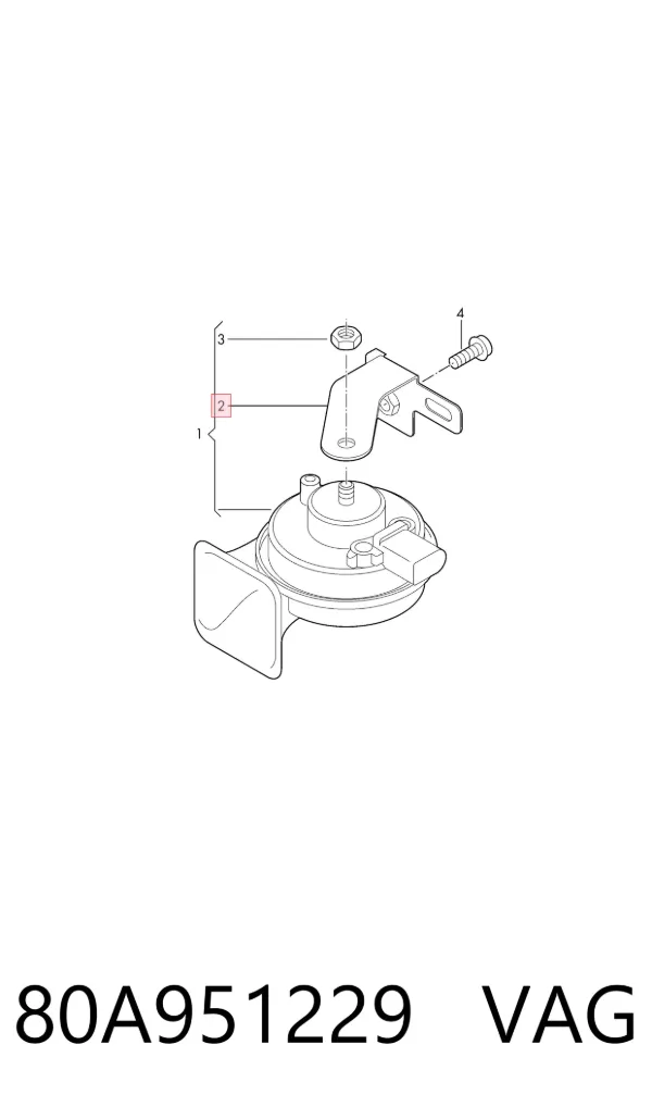  80A951229 VAG