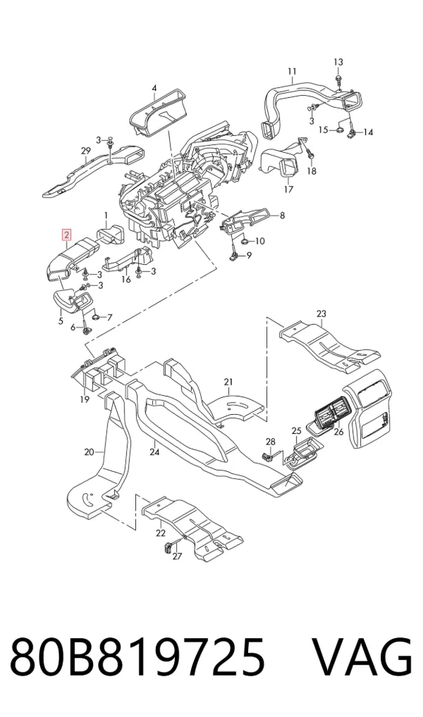  80B819725 VAG