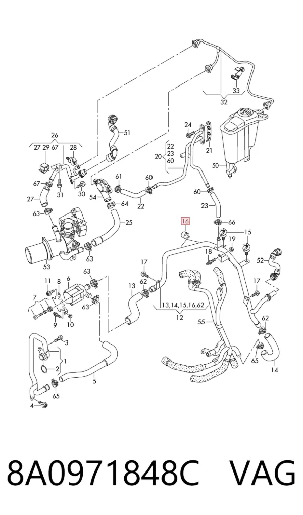  8A0971848C VAG