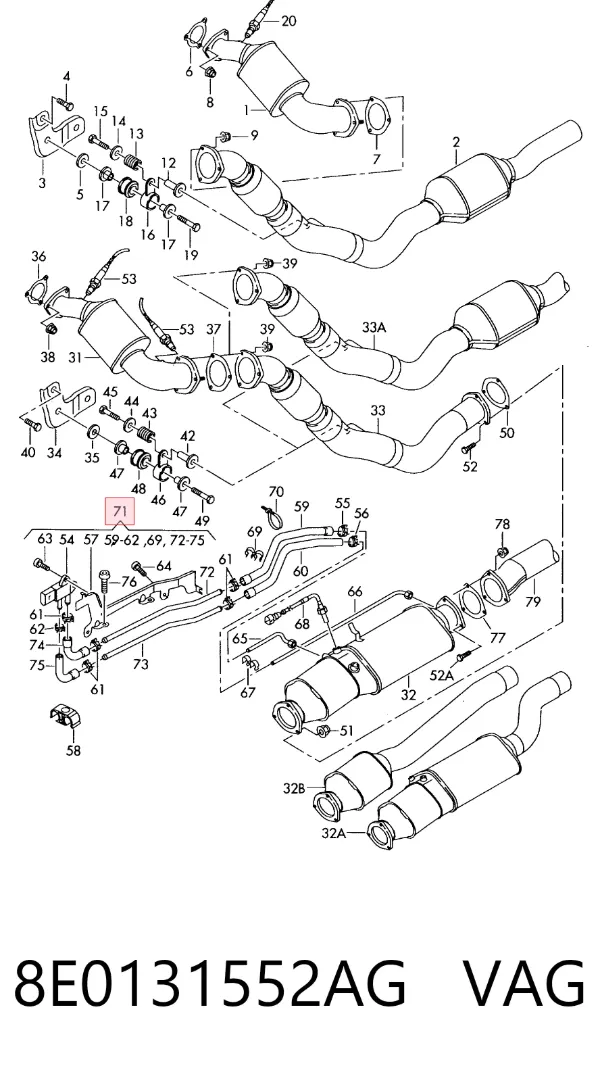 8E0131552AG VAG
