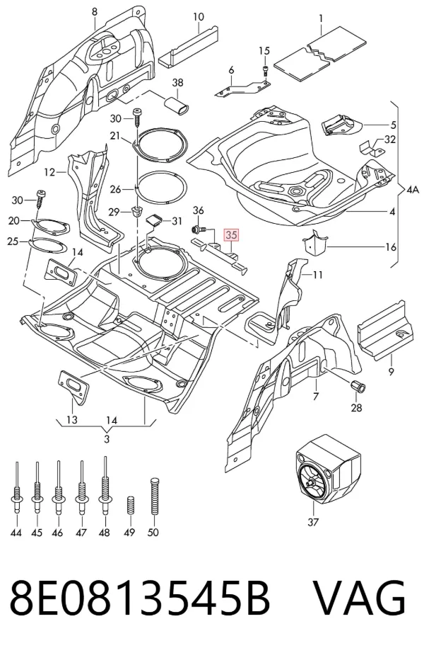  8E0813545B VAG