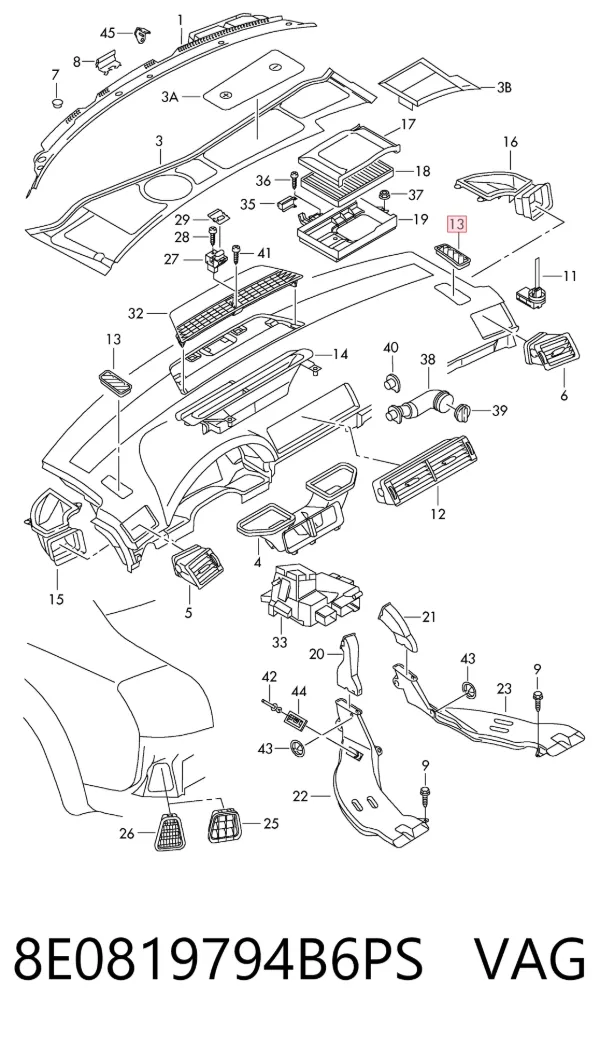  8E0819794B6PS VAG
