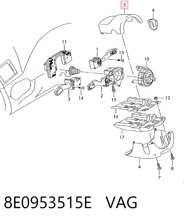  8E0953515E VAG