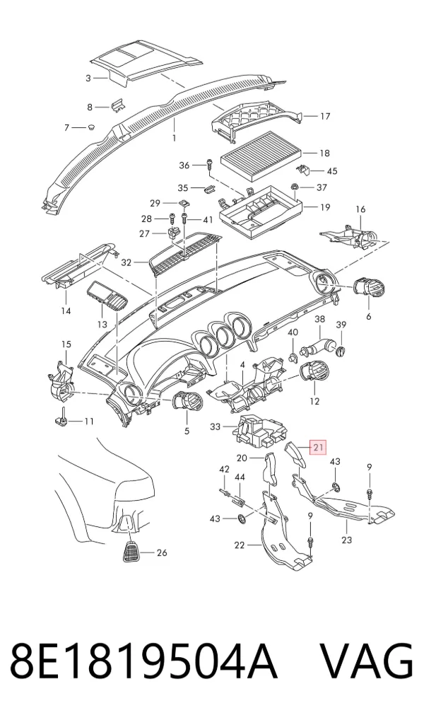  8E1819504A VAG