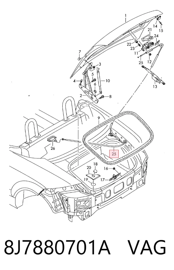  8J7880701A VAG
