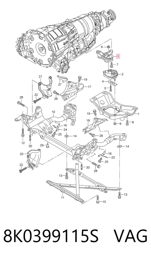  8K0399115S VAG