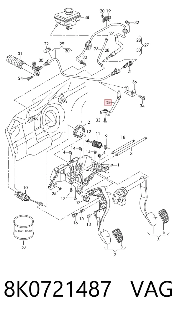  8K0721487 VAG