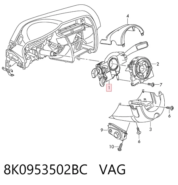  8K0953502BC VAG