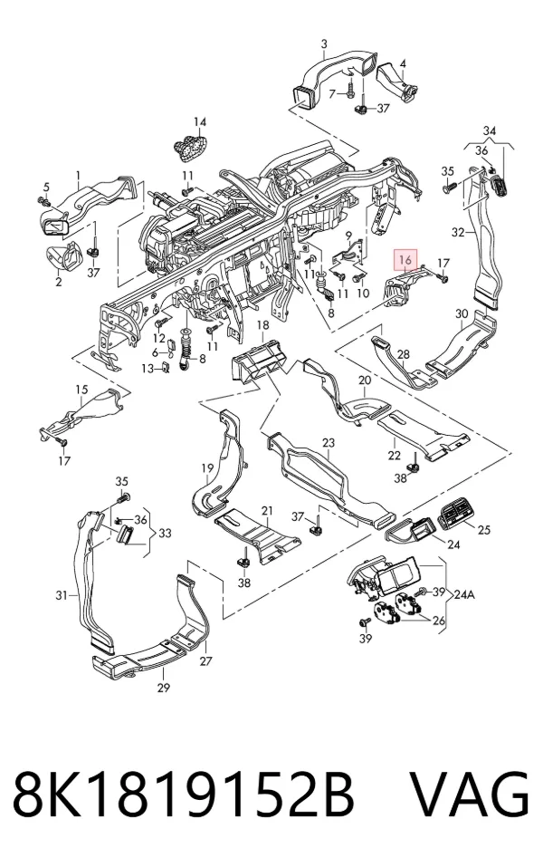  8K1819152B VAG