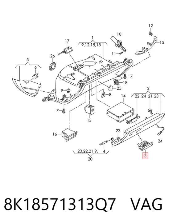  8K18571313Q7 VAG