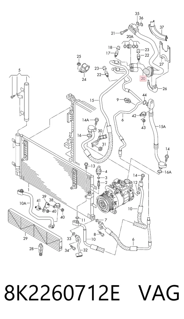  8K2260712E VAG