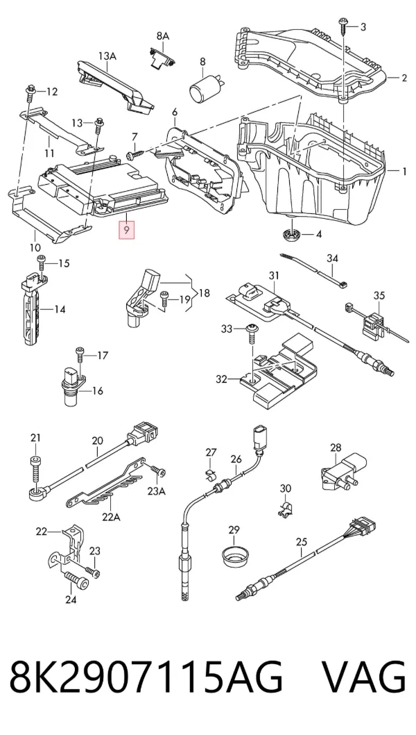 8K2907115AG VAG