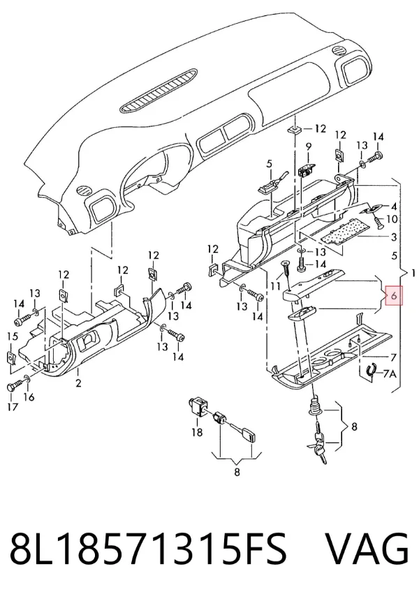  8L18571315FS VAG