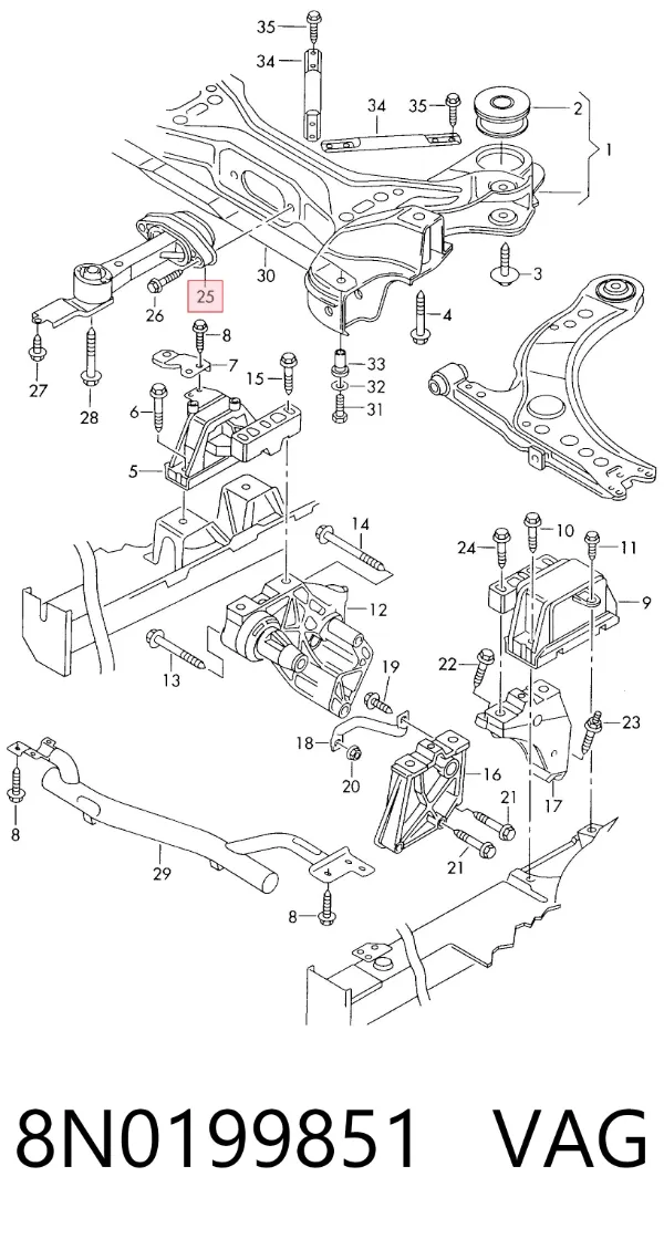  8N0199851 VAG