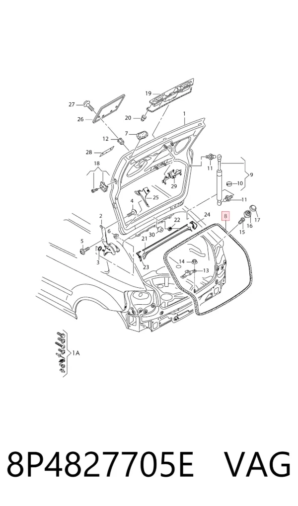  8P4827705E VAG