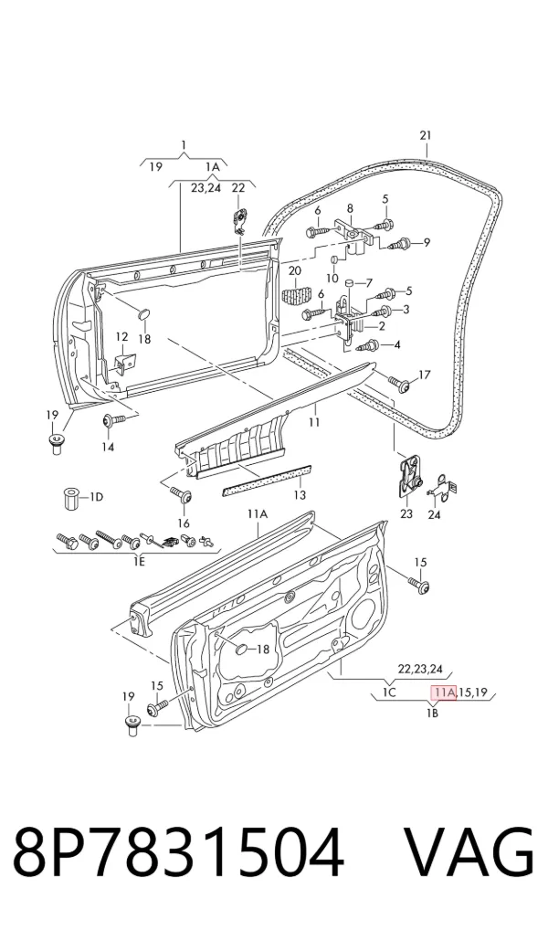  8P7831504 VAG