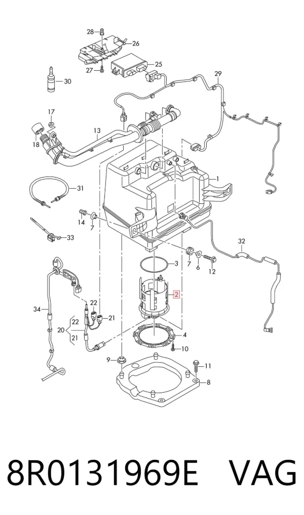 Bomba AdBlue 8R0131969E VAG