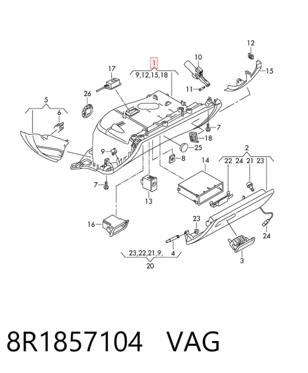  8R1857104 VAG