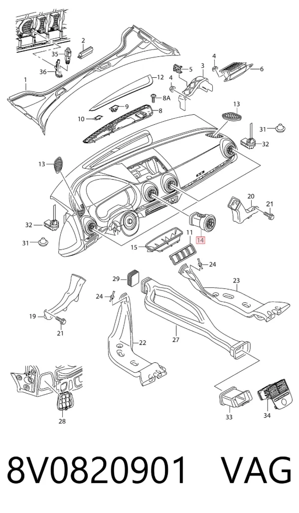  8V0820901 VAG