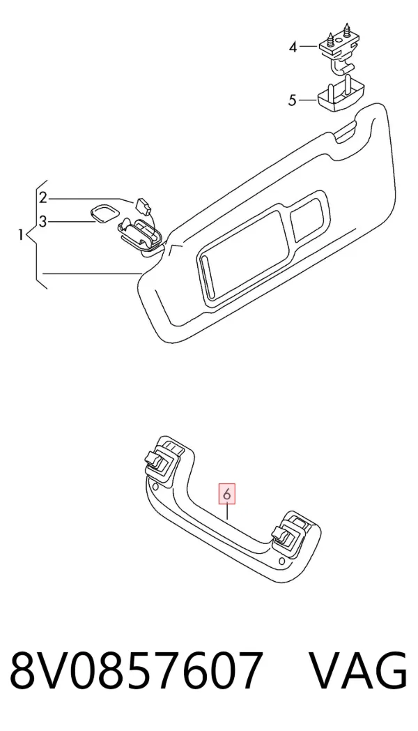  8V0857607 VAG