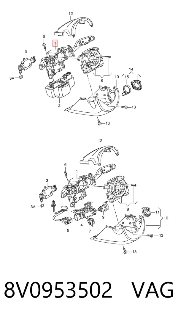  8V0953502 VAG