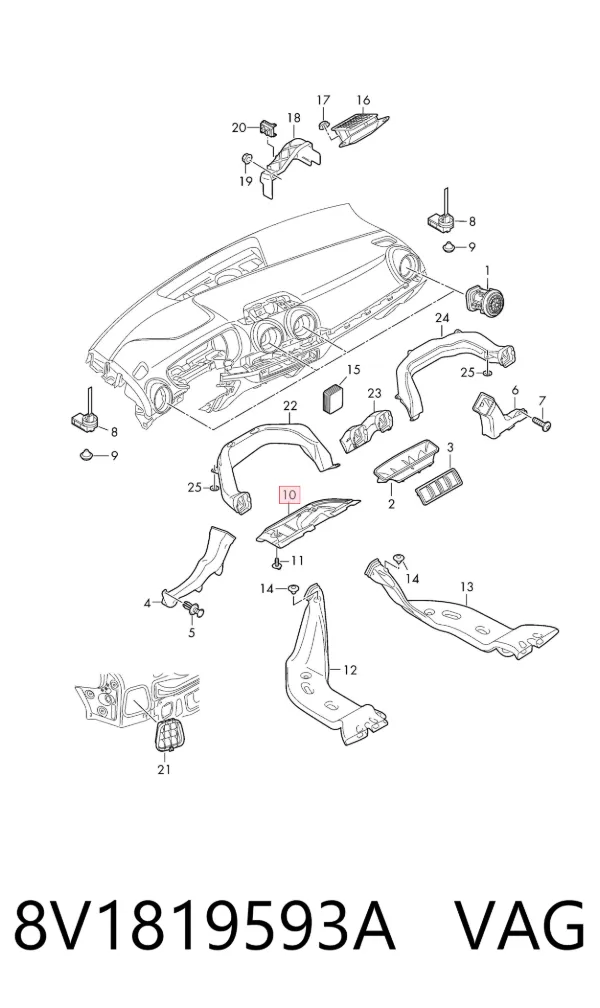  8V1819593A VAG