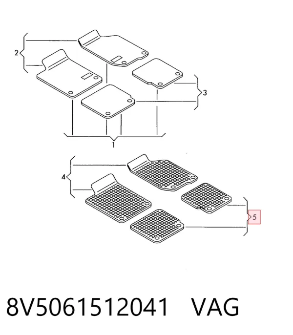  8V5061512041 VAG