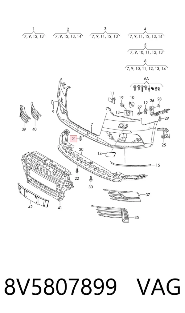  8V5807899 VAG