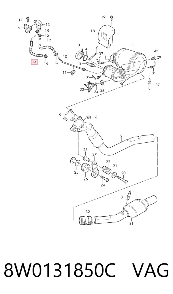  8W0131850C VAG