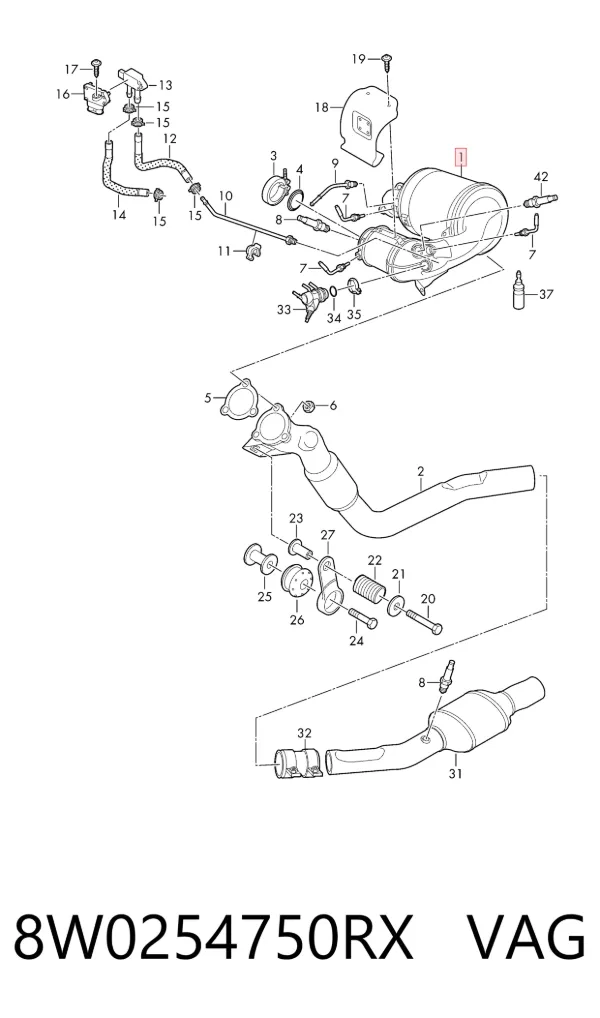 8W0254750RX VAG