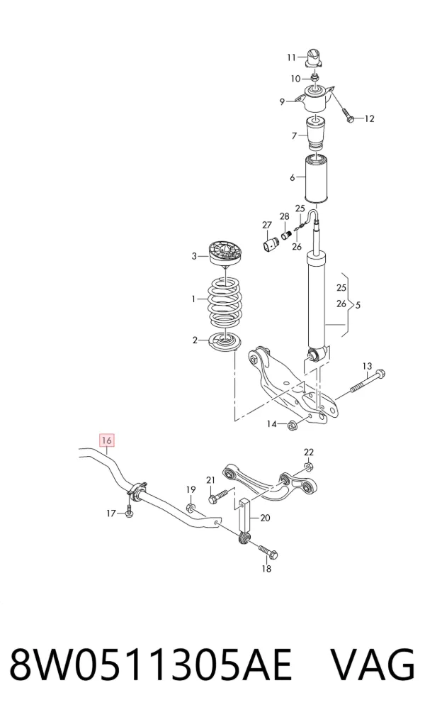  8W0511305AE VAG