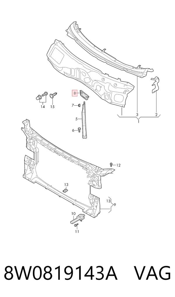  8W0819143A VAG