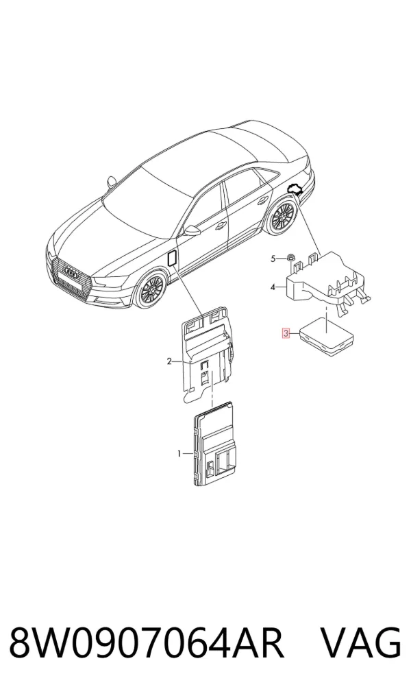 Módulo de confort Audi A4 B9