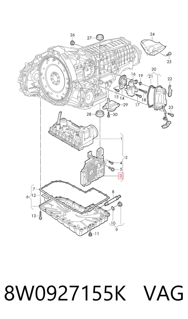  8W0927155K VAG