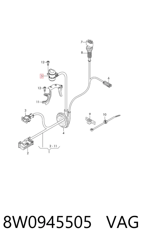  8W0945505 VAG