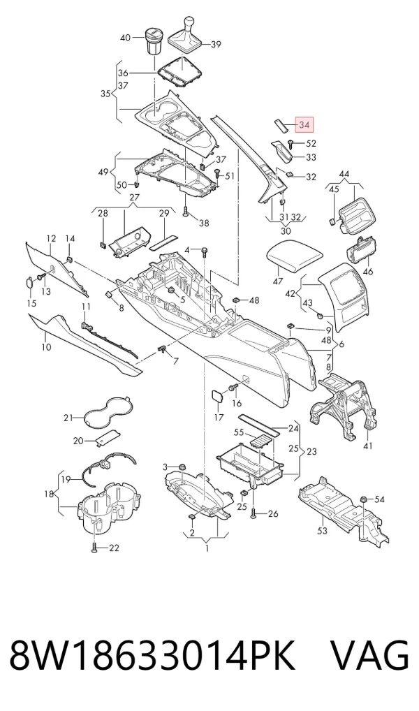  8W18633014PK VAG