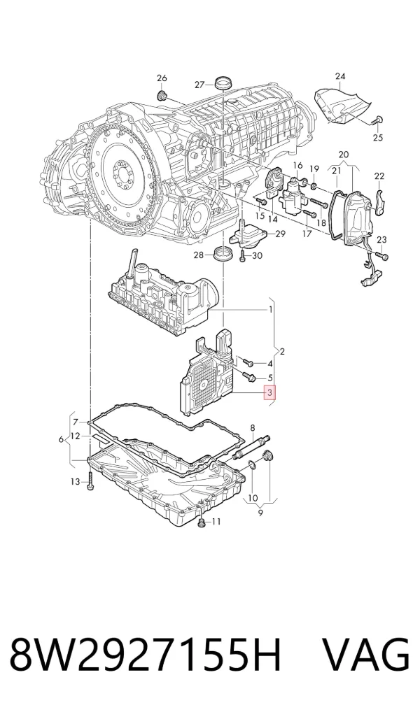  8W2927155H VAG