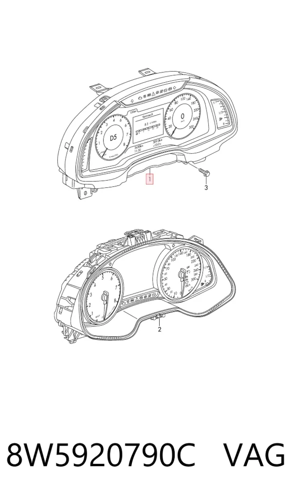 Cuadro instrumentos 8W5920790C VAG