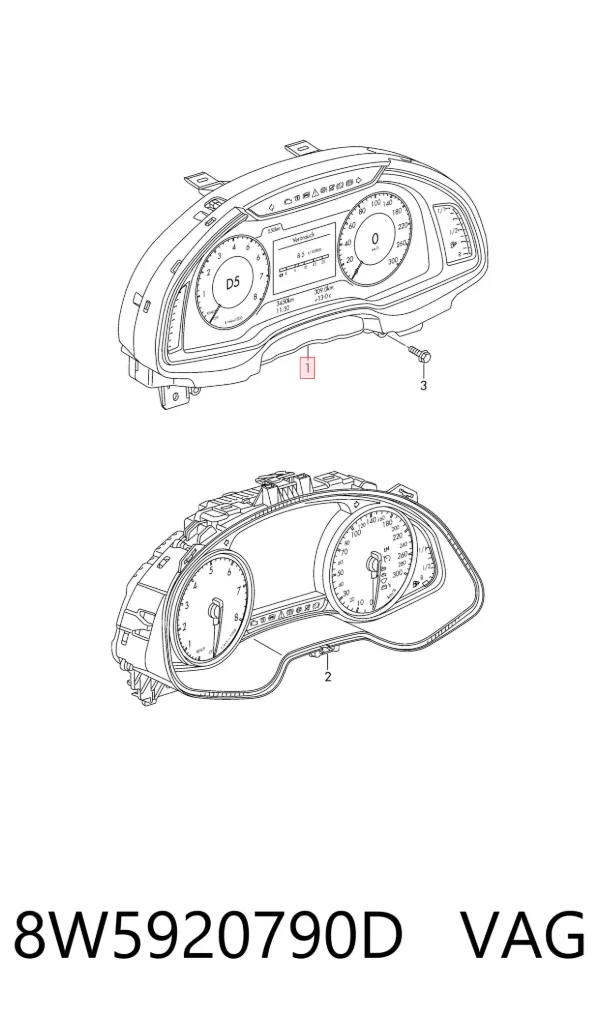 Cuadro instrumentos 8W5920790D VAG