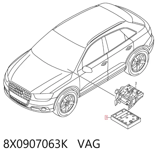 8X0907063K VAG