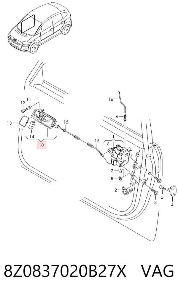  8Z0837020B27X VAG